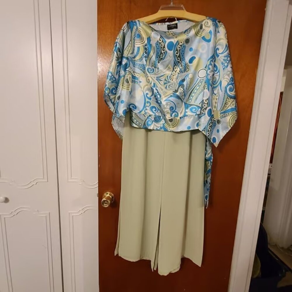 Vintage L' Onkel Of France 2 Piece 70s Style Outfit Size T2